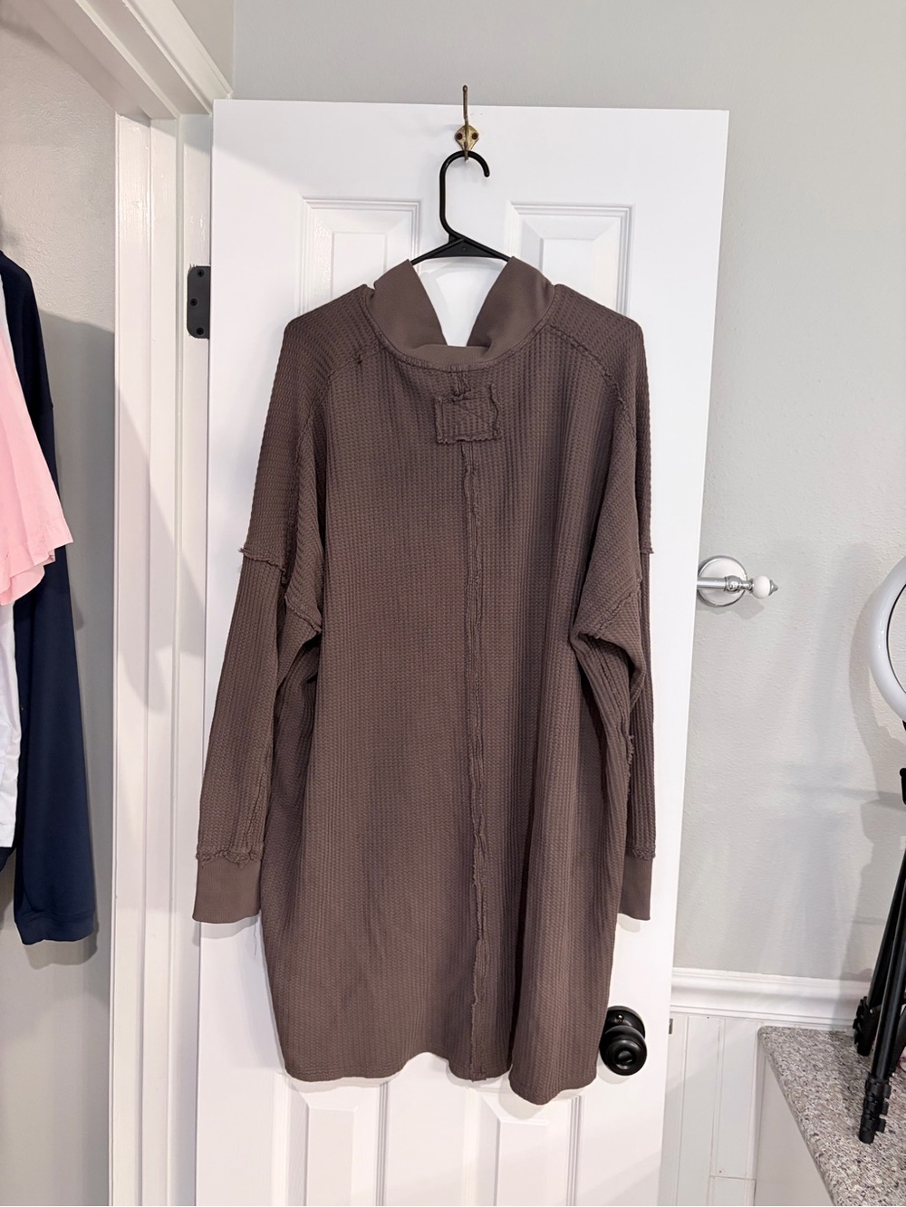 Free People We The Free Travis Tunic Thermal Olive XL - Picture 7 of 7